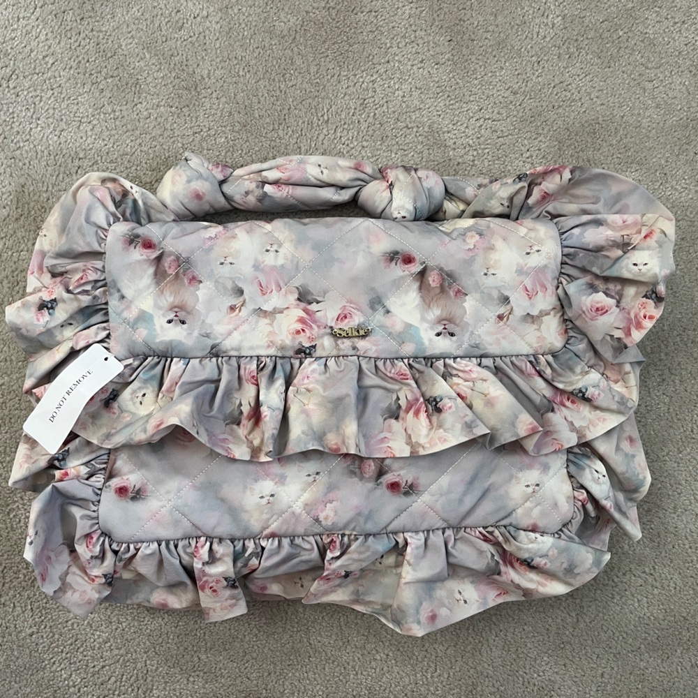 Selkie Cottage Kitty Mini Couch Cushion Clutch